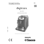 Saeco HD8751/95 Saeco Intelia Evo Machine espresso Super Automatique Manuel utilisateur
