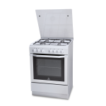 Indesit I6TMH2AF(W)/IL Cooker Manuel utilisateur