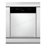 Whirlpool ADG 4439 NB Dishwasher Manuel utilisateur