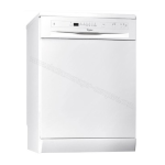 Whirlpool ADP 7463 WH Dishwasher Manuel utilisateur