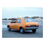 Renault 14 Manuel du propri&eacute;taire