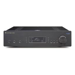 Cambridge Audio Azur 851E Manuel utilisateur | Fixfr