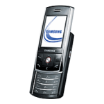 Samsung SGH-D800 Manuel utilisateur