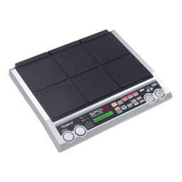 Roland SPD-S Manuel utilisateur | Fixfr
