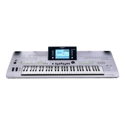 Yamaha Tyros3 Electronic Keyboard Manuel utilisateur | Fixfr