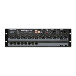 PRESONUS StudioLive RML16AI Guide de démarrage rapide | Fixfr
