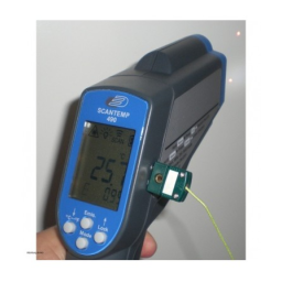 Dostmann ScanTemp 490 Profi-Infrarot-Thermometer Manuel utilisateur | Fixfr