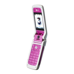 LG U8500 Guide de l'utilisateur + Chat IA & PDF | Fixfr