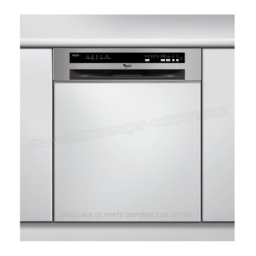 Whirlpool ADG 7622 FD Dishwasher Manuel utilisateur | Fixfr