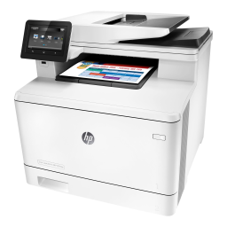 HP Color LaserJet Pro MFP M377 series Manuel utilisateur | Fixfr