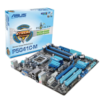 Asus P5G41C-M Motherboard Manuel utilisateur