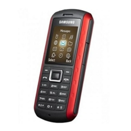 Samsung GT-B2100 Manuel utilisateur | Fixfr