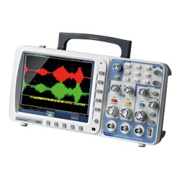 PeakTech P 1270 300 MHz/2CH, 2,5 GS/s Digital Storage Oscilloscope Manuel du propriétaire | Fixfr