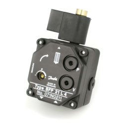 Danfoss Poil Pump BFP 21 L4 Service Guide d'installation | Fixfr