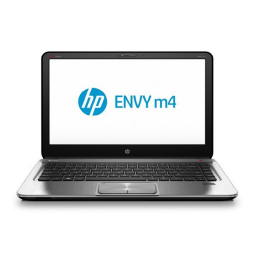 HP ENVY m4-1000 Notebook PC series Manuel utilisateur | Fixfr