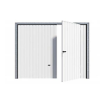 Castorama Porte de garage basculante Avila blanche - L.240 x h.200 cm Manuel utilisateur