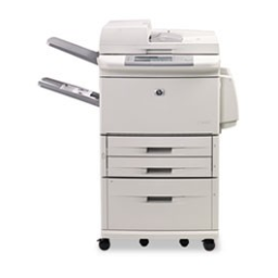 LaserJet M9040/M9050 Multifunction Printer series