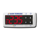 Ascon tecnologic E31 Manuel du propri&eacute;taire