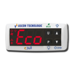 Ascon tecnologic e34B Digital controller Manuel du propri&eacute;taire