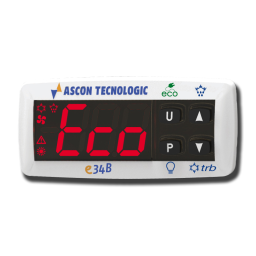 Ascon tecnologic e34B Digital controller Manuel du propriétaire | Fixfr