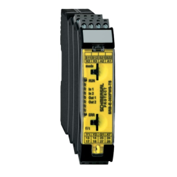 schmersal SRB-E-302FWS-TS Multi-function safety module Mode d'emploi | Fixfr