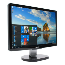 Philips 190C1SB/00 Moniteur LCD avec USB (2 ms) Manuel utilisateur | Fixfr