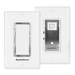 SkyLink SK-7 Wireless 3-Way On/Off/Dimmer Kit Manuel utilisateur | Fixfr