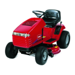 Toro XL 320 Lawn Tractor Riding Product Manuel utilisateur