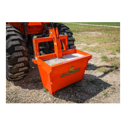 Land Pride WB10 Series Weight Box Manuel utilisateur | Fixfr