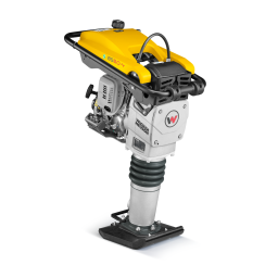 Wacker Neuson BS600-4 4 Stroke Rammer Manuel utilisateur | Fixfr