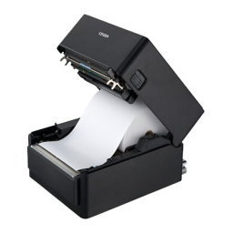 Citizen CT-S4500 printer Fiche technique | Fixfr
