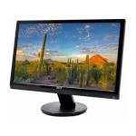 Acer P205HL Monitor Manuel utilisateur