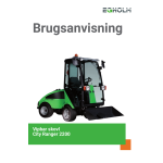 Egholm E70101001 Suction Sweeper Manuel utilisateur