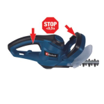 Einhell Blue BG-EHS 695 Electric Hedge Trimmer Mode d'emploi