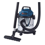 Einhell Blue BT-NTS 12 Wet/Dry Vacuum Cleaner Mode d'emploi