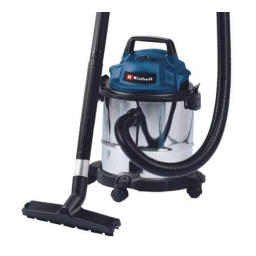 Einhell Blue BT-NTS 12 Wet/Dry Vacuum Cleaner Mode d'emploi | Fixfr