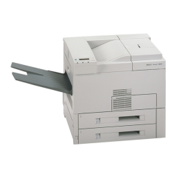 HP LaserJet 8150 Multifunction Printer series Manuel utilisateur | Fixfr