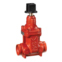 Victaulic Series 871 Gate Valve Guide d'installation | Fixfr