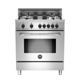 Bertazzoni PRO486GDFSX 48 6-Burner + Griddle, Electric Self-Clean Double Oven Guide de référence | Fixfr