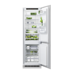 Fisher and Paykel RB2470BRV1 Integrated Refrigerator Freezer Mode d'emploi