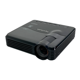 ViewSonic PLED-W200 PROJECTOR Mode d'emploi | Fixfr