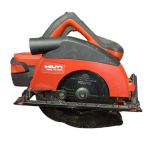 Hilti WSC 70-A36 Manuel utilisateur