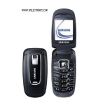 Samsung SGH-X650 Manuel utilisateur