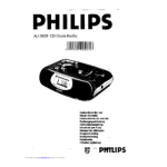 Philips AJ3925 Clock Radio Manuel utilisateur