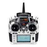Spektrum DX18T 18-Channel Transmitter Only Mode 1-4 Manuel utilisateur