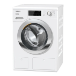 Miele WEG665 WCS TDos&amp;9kg Lave-linge &agrave; chargement frontal W1 Manuel utilisateur