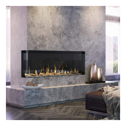 Ignitexl® Bold Built-in Linear Electric Fireplace