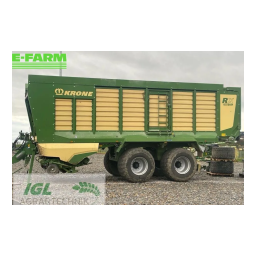 Krone RX 400 GL Mode d'emploi | Fixfr