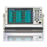 Hioki POWER ANALYZER 3390-10 Manuel utilisateur