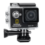 National Geographic Full-HD Action Camera, 140&deg;, 30m waterproof Manuel utilisateur